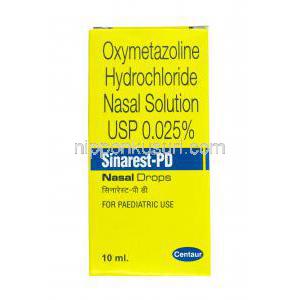 シナレスト PD 点鼻薬 (オキシメタゾリン) 箱