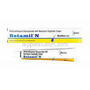ベタミル N クリーム (ベタメタゾン/ ネオマイシン)