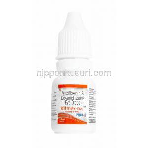 キットモックス DX 点眼薬 (モキシフロキサシン/ デキサメタゾン) ボトル