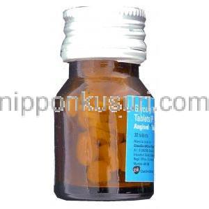 アンジシード ANGISED, 三硝酸グリセリン 0.5mg 錠 (GSK) ボトル