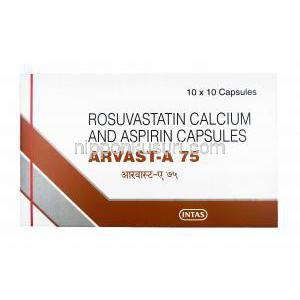 アルヴァスト A (ロスバスタチン/ 低用量アスピリン) 