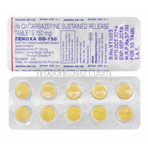 ゼノクサ OD (オクスカルバゼピン) 150mg 錠剤