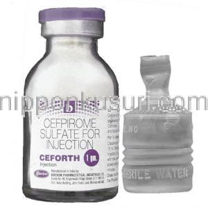 セフピロム（ケイテン ジェネリック）, Ceforth 1gm 注射 (Biochem) ボトル