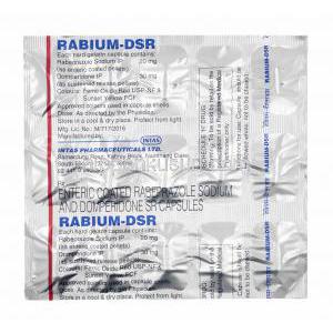 ラビウム DSR (ドンペリドン/ ラベプラゾール)