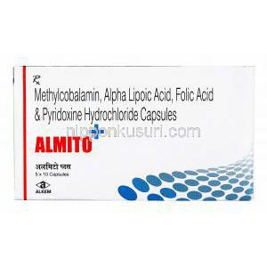 アルミト (メチルコバラミン/ ピリドキシン/ 葉酸/ α-リポ酸) 箱
