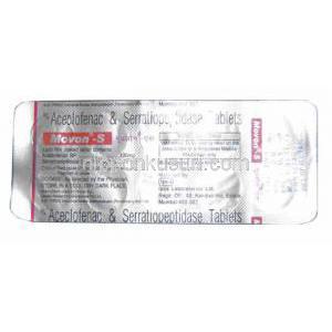 アセクロフェナク / セラチオペプチダーゼ　錠
