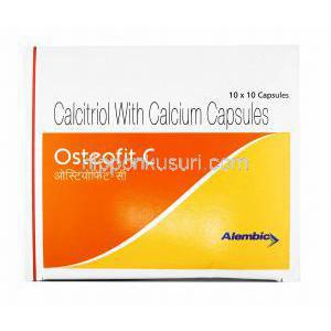 オステオフィット C (炭酸カルシウム/ カルシトリオール) 箱