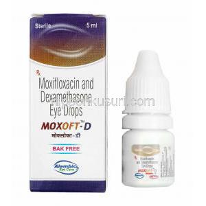 モクソフト D 点眼薬 (モキシフロキサシン/ デキサメタゾン)