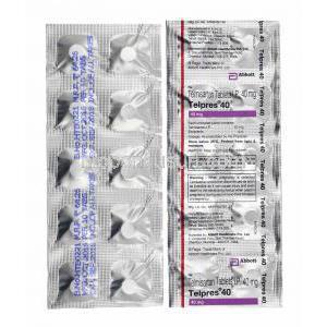 テルプレス (テルミサルタン) 40mg 錠剤