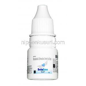 ベタフリー 点眼薬,ブリンゾラミド 1%wv / ブリモニジン  0.2% wv, 点眼薬 5ml, ボトル
