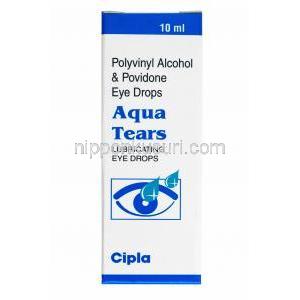 アクアティアーズ 点眼薬 (ポリビニルアルコール/ ポビドン/ 塩化ベンザルコニウム) 箱