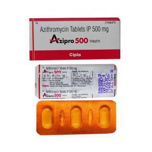 アジプロ, アジスロマイシン  500mg