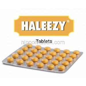 Haleezy box and tablets