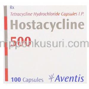 トラサイクリン , Hostacycline, 500 mg 箱