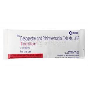 フェミロン (エチニルエストラジオール/ デソゲストレル) 錠剤