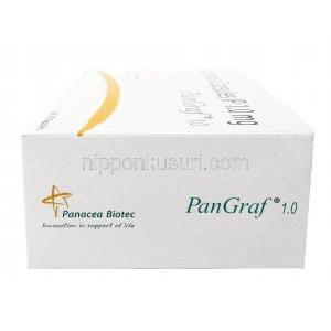 パングラフ,タクロリムス 1mg, 6カプセル,製造元： Panacea Biotec Pharma, 箱側面-2