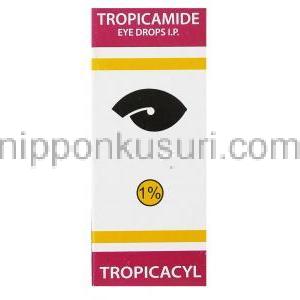 トロピカミド（ミドリンＭジェネリック）, Tropicacyl, 点眼薬
