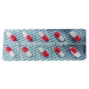 フルビル, リン酸オセルタミビル 75 mg, カプセル, 製造元：Hetero Drugs,シート