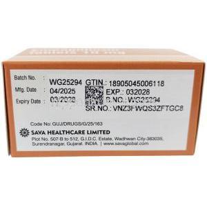 エンパグリフロジン (Sava社製), エンパグリフロジン 10 mg, 製造元：SAVA Healthcare Limited, 箱情報,製造日, 消費期限