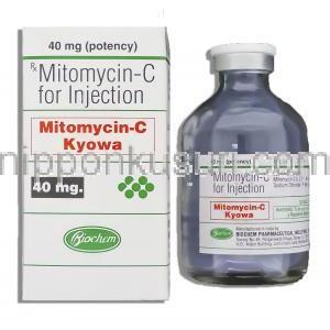 マイトマイシンC キョーワ Mitomycin-C Kyowa, マイトザイトレックス ジェネリック）,  Kyowa 注射 40mg (Biochem)