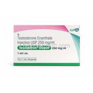 テストビロン デポ, テストステロンエナンテート 250mg/mL 注射液