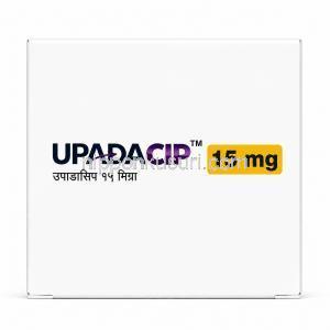 ウパダシップ, ウパダシチニブ 15 mg, 製造元：Cipla, 箱上面