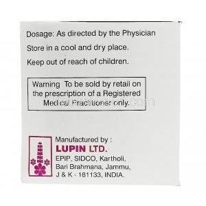 ルシファックス Rcifax, キシファクサン ジェネリック, リファキシミン 200mg 錠 (Lupin) 製造者情報