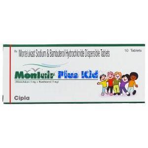 モンテール プラス 小児用 Montair Plus Kid, シングレア ジェネリック, モンテルカスト・バンブテロ