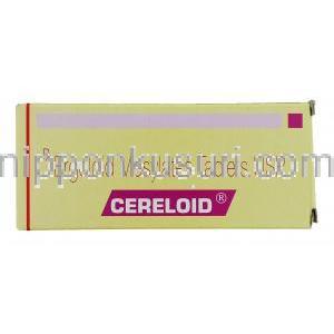 セレロイド Cereloid , ヒデルギンジェネリック, エルゴロイド Ergoloid 1mg 錠 (Sun Pharma) 箱