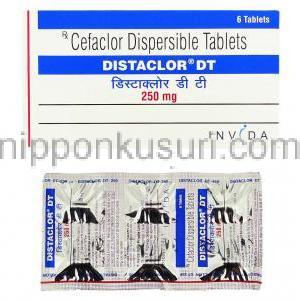 ディスタクロール Distaclor CD, ジェネリックケフラール, セファクロル 250mg カプセル (Baroque Pharma)