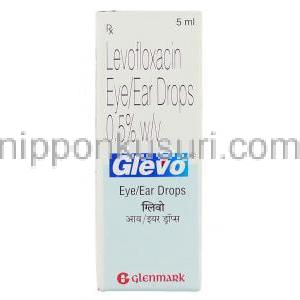 グレボ　Glevo, レボフロキサシン,0.5%  5ml 点鼻 / 眼液 (Majesta)
