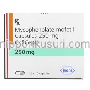 セルセプト , ミコフェノール酸モフェチル 250mg 錠 (ロッシュ)