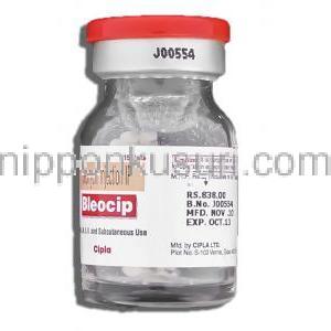 ブレオシップ Bleocip, ブレオマイシン 15mg 注射 (Cipla) バイアル