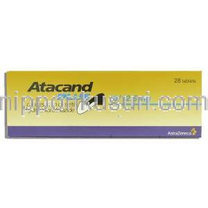 アタカンド プラス Atacand Plus, カンデサルタン・ヒドロクロロチアジド配合 16mg 12.5mg 錠 （アスト