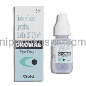 クロマル Cromal , インタール ジェネリック, クロモグリク酸  2% 点眼薬