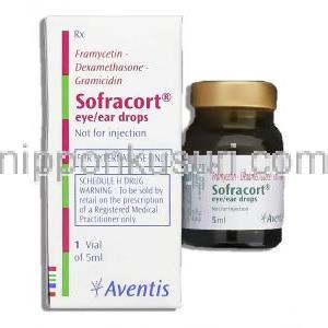 ソフラコート, Sofracort 点眼・点耳薬 （アベンティス社）