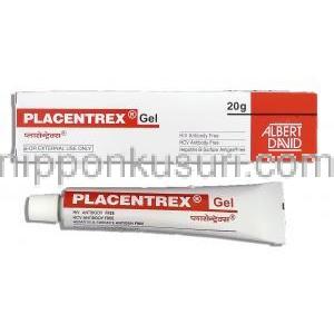 プラセントレックス Placentrax, デオキシリボ核酸 / リボ核酸 / チロジン, 20gm ジェル (Albert David)