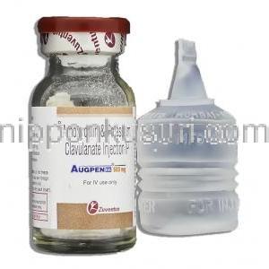 オーグペン Augpen, オーグメンチン ジェネリック, アモキシシリン 500mg/ クラブリン酸 100mg 注射 （Zuv