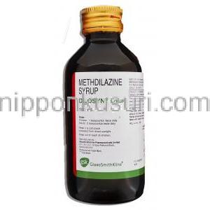 ディロシン Dilosyn, メトジラジン 4mg x 100ml シロップ （GSK）