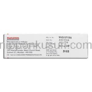 ミオゾンMyosone, ミオナール, エペリゾン 50mg 錠 (Macleods)