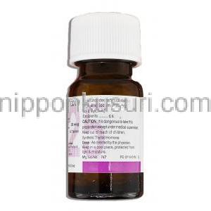エルトロシン Eltroxin, レボチロキシン  25mg （GSK） 成分