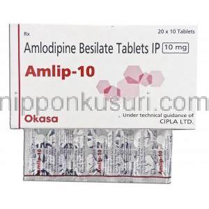 ノルバスク ジェネリック, アムロジピン 10mg (Osaka)