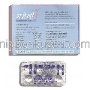 サヘリ Saheli, セントクロマン 30mg 錠 (Dr.Reddyi's) 成分