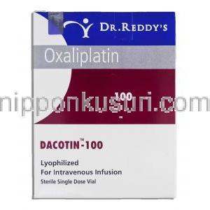 ダコチン Dacotin, エルプラット ジェネリック, オキサリプラチン 100mg 注射