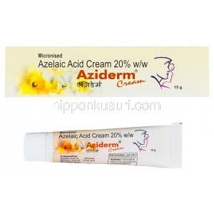  アジダームクリーム、アゼライン酸20％ 15gm