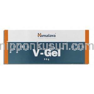 ヒマラヤ Himalaya V-Gel ジェルアーユルベーダ処方女性器（膣・子宮頚部）ケア 箱