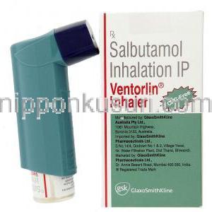 硫酸サルブタモール吸入剤and箱 (GSK) 100 μg200 噴 (ジェネリック)