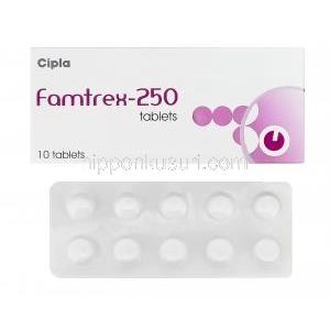 ファムトレックス250　Famtrex-250、ジェネリックファミヴァール　Famvir250mg、 ファムシクロビル250mg