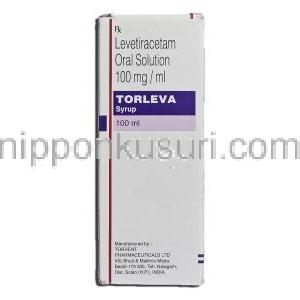 トルレバ Torleva, ケプラ ジェネリック, レベチラセタム, 100mg/ml シロップ (Torrent) 製造者情報