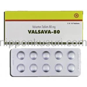 バルサバ Valsava-80, ディオバン ジェネリック, バルサルタン 80mg